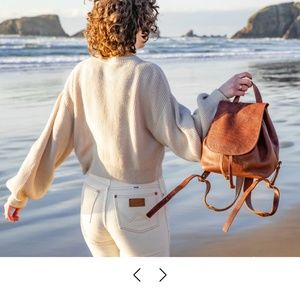 Portland Leather Goods Bucket Backpack